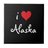 I Liebe Alaska Tile Fliese (Vorderseite)