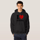 I Liebe Alayna Hoodie (Vorne ganz)