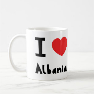 I Liebe Albanien Kaffeetasse