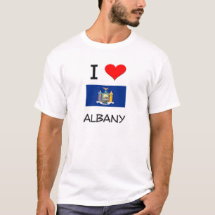 I Liebe Albanien New York T-Shirt
