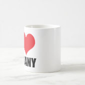 I Liebe Albany Kaffeetasse (Mittel)