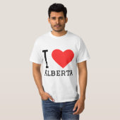 I Liebe Alberta T-Shirt (Vorne ganz)