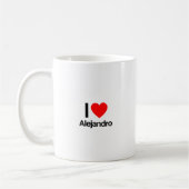 i Liebe alejandro Kaffeetasse (Links)