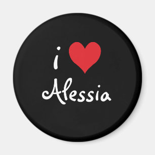 I Liebe Alessia Magnet