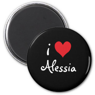 I Liebe Alessia Magnet