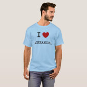 I Liebe Alexandra T-Shirt (Vorne ganz)
