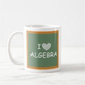 I Liebe-Algebra Kaffeetasse (Links)