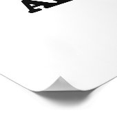 I Liebe Algebra Poster (Ecke)