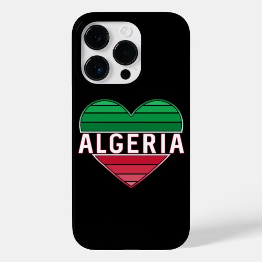 I Liebe Algerien, Algerien Case-Mate iPhone Hülle (Rückseite)