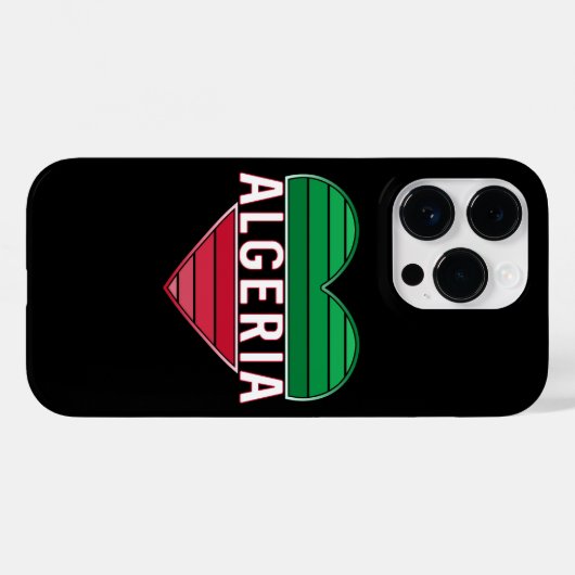I Liebe Algerien, Algerien Case-Mate iPhone Hülle (Rückseite (Horizontal))