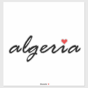 I Liebe Algerien Aufkleber