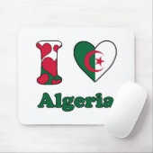 I Liebe Algerien Mousepad (Mit Mouse)