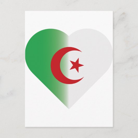 I Liebe Algerien Postkarte (Vorderseite)