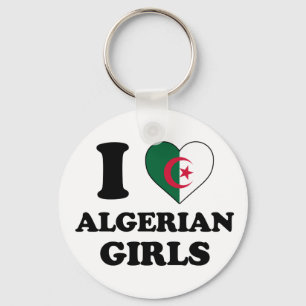 I Liebe Algerierinnen Schlüsselanhänger
