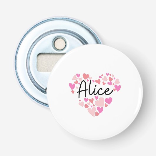 I Liebe Alice Flaschenöffner (Vorderseite)