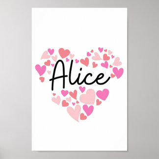 I Liebe Alice Poster