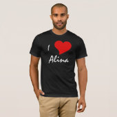 I Liebe Alina - Alina Lieben T-Shirt (Vorne ganz)