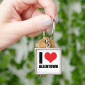 I Liebe Allentown Schlüsselanhänger (Hand)