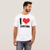 I Liebe Allentown T-Shirt (Vorne ganz)