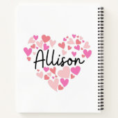 I Liebe Allison Notizblock (Rückseite)