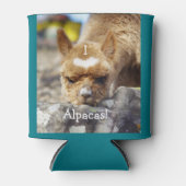 I Liebe Alpacas Can Cooler Dosenkühler (Vorderseite)
