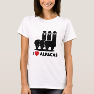 I Liebe Alpacas T-Shirt