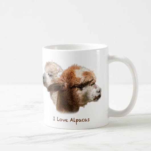 I Liebe-Alpaka-kleine Tasse (Rechts)