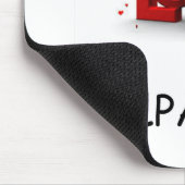 I Liebe-Alpaka-Mausunterlage Mousepad (Ecke)