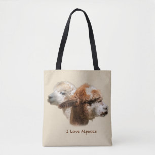 I Liebe-Alpaka-Taschen-Tasche Tasche