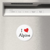 I Liebe Alpen Magnet (In Situ (Geschirrspüler))