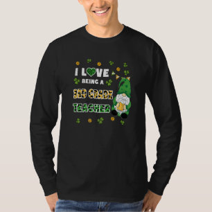 I Liebe als 3. Klasse Lehrer Gnome St Patricks D T-Shirt