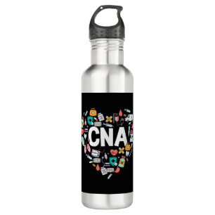I Liebe als CNA Edelstahlflasche