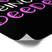 I Liebe als Deedee Niedlich Cool Dee-dee Poster (Ecke)