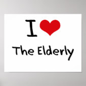 I Liebe Ältere Poster (Vorne)