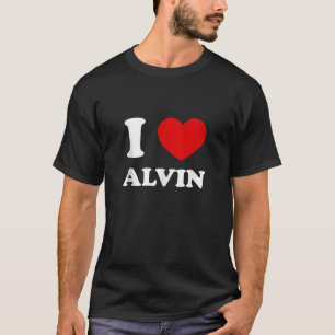 I Liebe Alvin I Herz Alvin Funny Alvin Tank Top