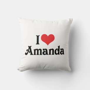 I Liebe Amanda Kissen