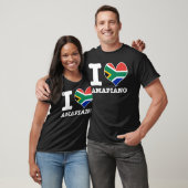 I Liebe Amapiano South African Flag DJ Design T-Shirt (Unisex)
