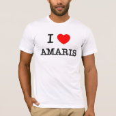 I Liebe Amaris T-Shirt (Vorderseite)
