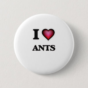 I Liebe-Ameisen Button