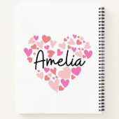 I Liebe Amelia Notizblock (Rückseite)