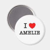 I Liebe Amelie Magnet (Vorderseite/Rückseite)