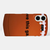 I Liebe American Footballs.pnng Case-Mate iPhone Hülle (Rückseite (Horizontal))