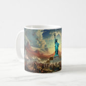 I Liebe Amerika 25 Tasse (Vorderseite Links)