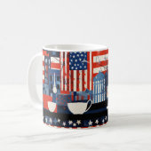 I Liebe Amerika 28 Tasse (Vorderseite Links)