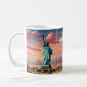 I Liebe Amerika 34 Tasse (Links)