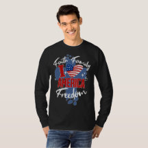 I Liebe Amerika 4. Juli Männer T - Shirt Black