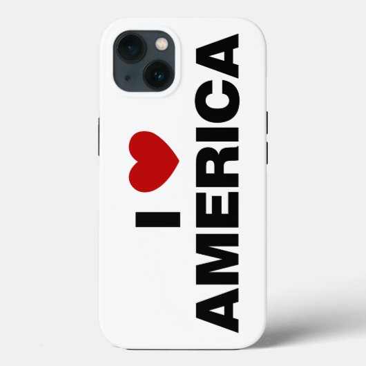 I Liebe Amerika Case-Mate iPhone Hülle (Rückseite)
