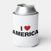I Liebe Amerika Dosenkühler (Kanne Vorderseite)