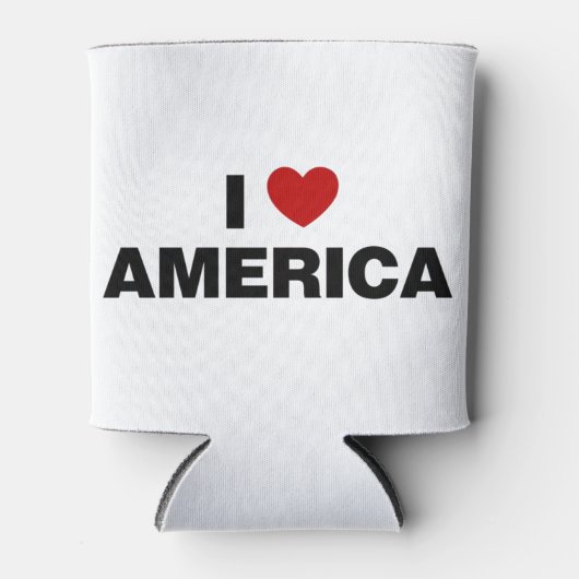 I Liebe Amerika Dosenkühler (Vorderseite)