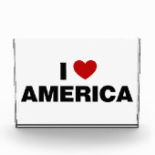 I Liebe Amerika Fotoblock (Vorderseite)